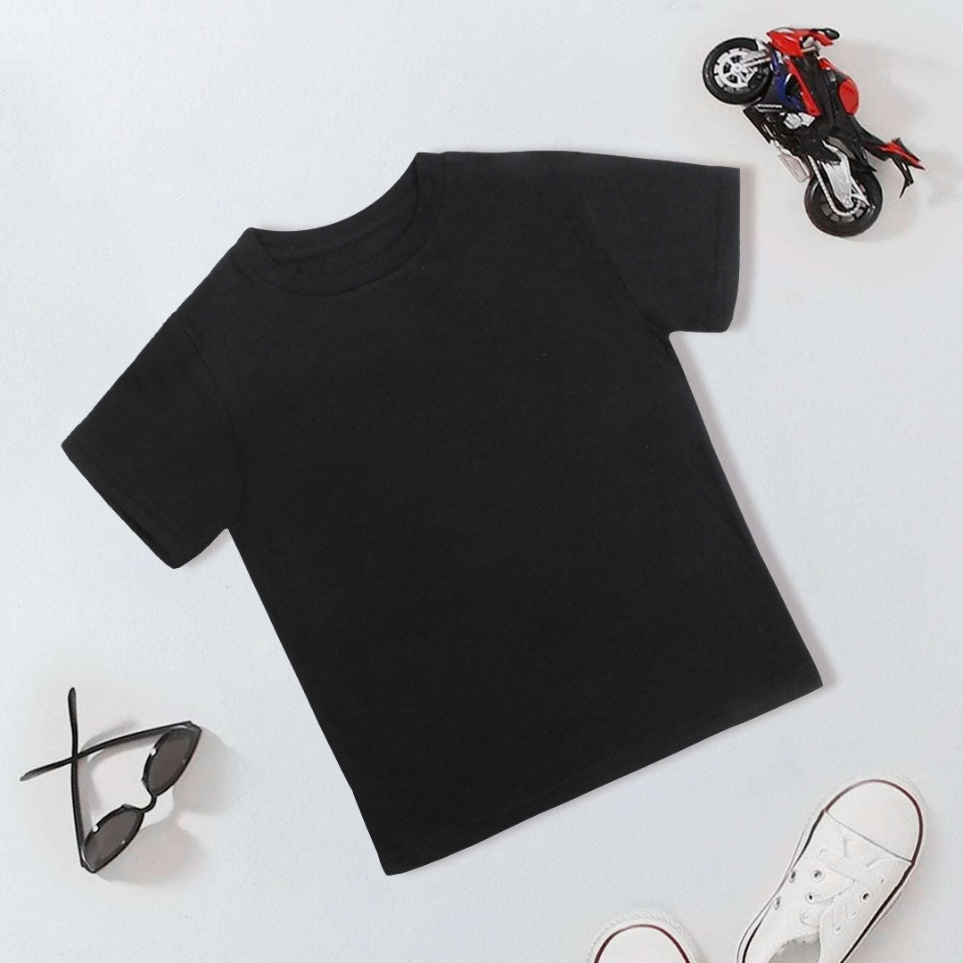 Kids Black T-Shirt – Shirt to Shoe
