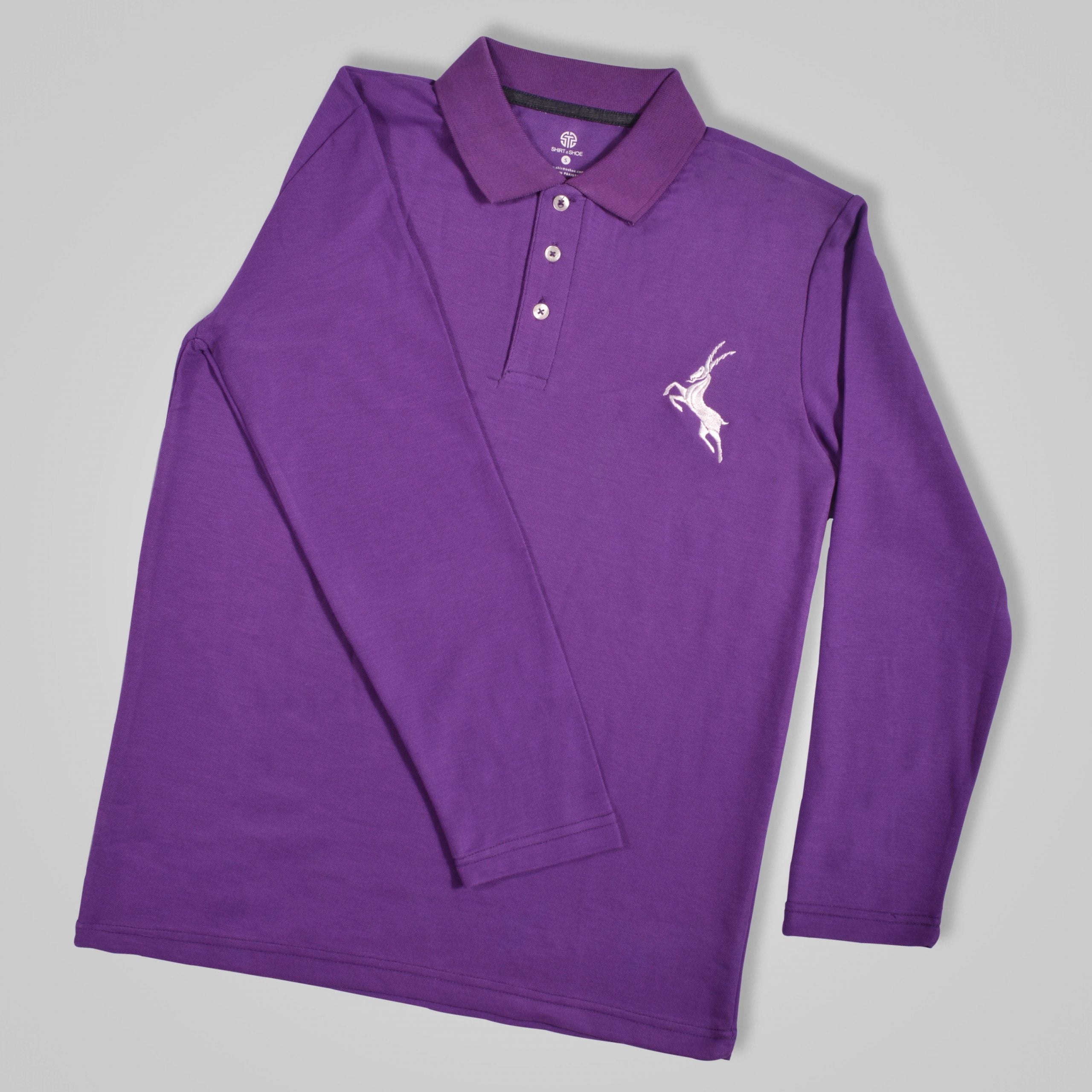 Polo Purple Long Sleeve - Code 23