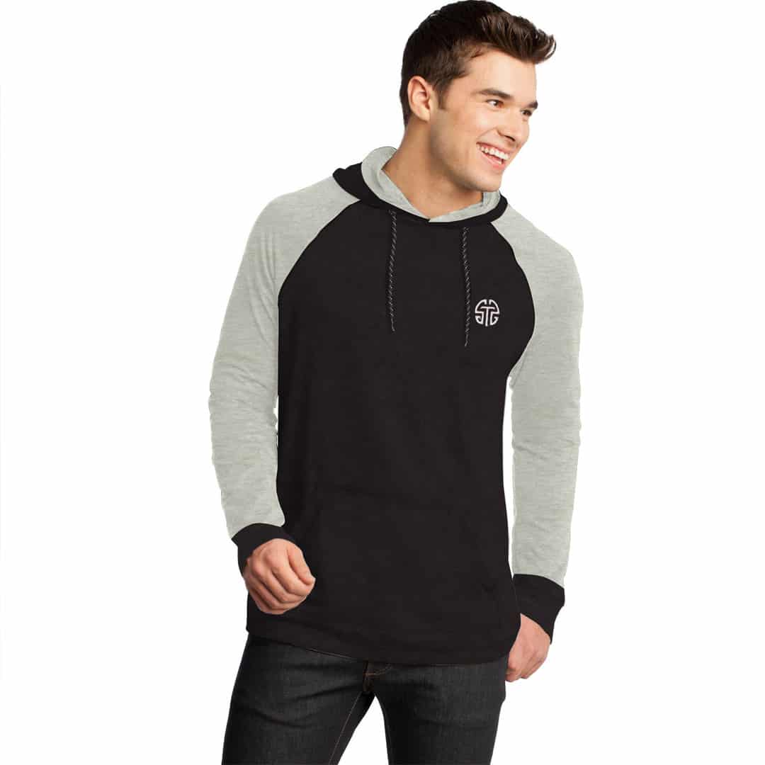 Raglan Sleeves Pull Over Hood - Code 0102 Pack of 2