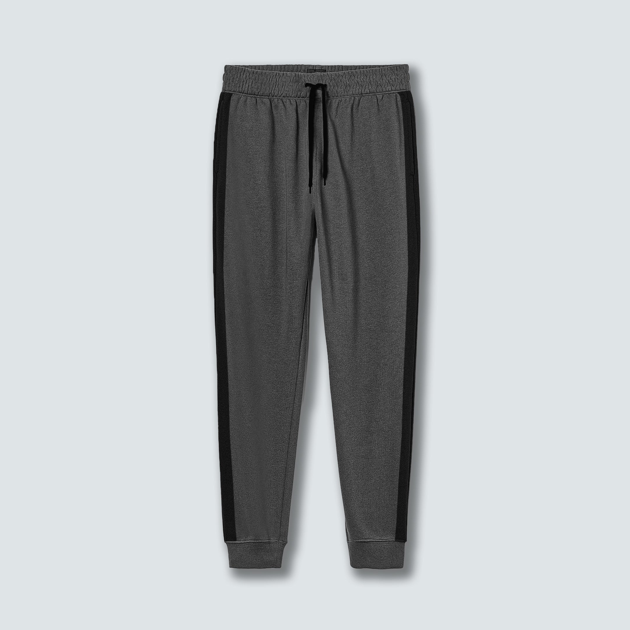 Men's Dark Gray Trouser with Black strip