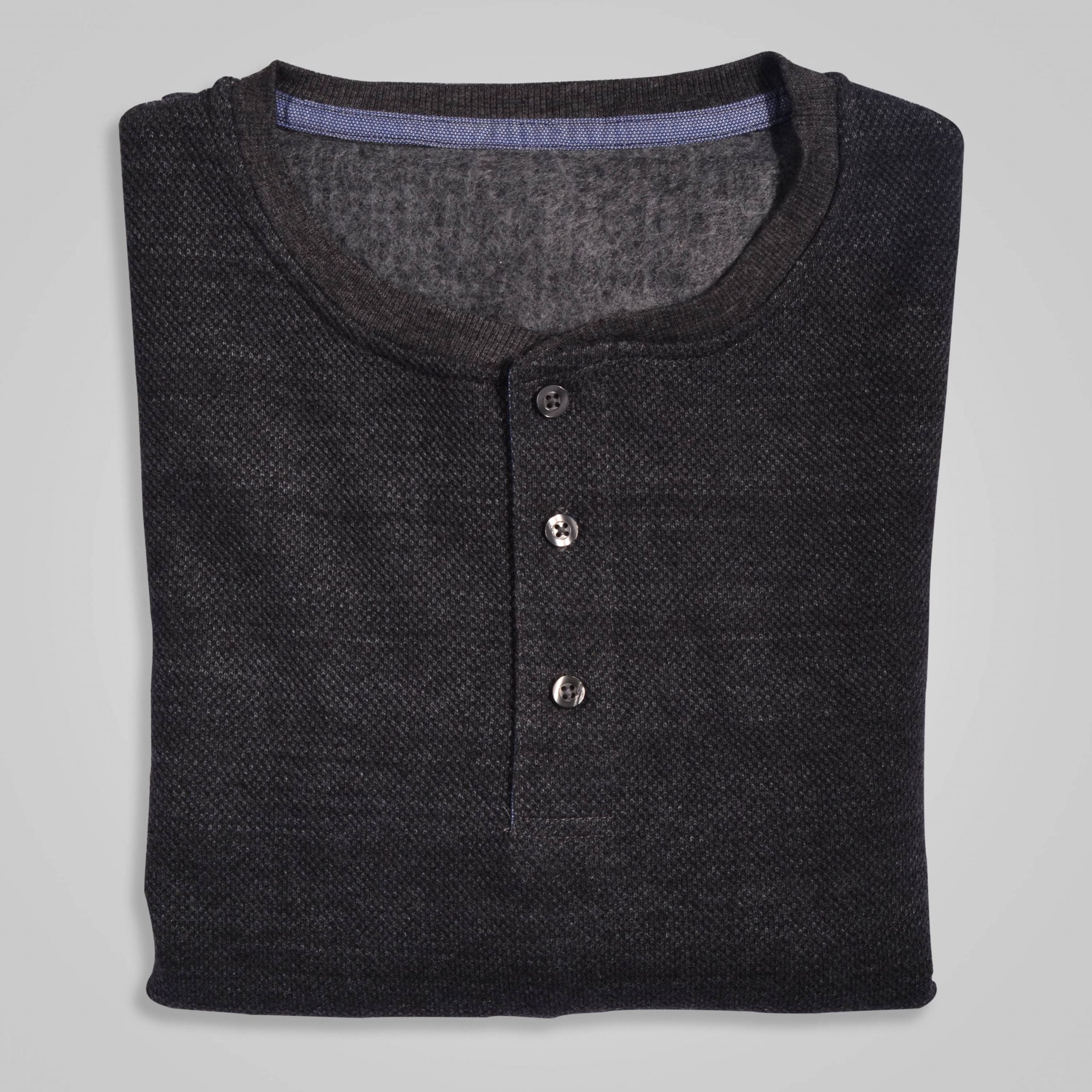 Thermal Henley Charcoal - Code 41