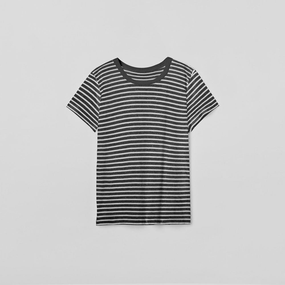 Women's Striped T-Shirt With Texture