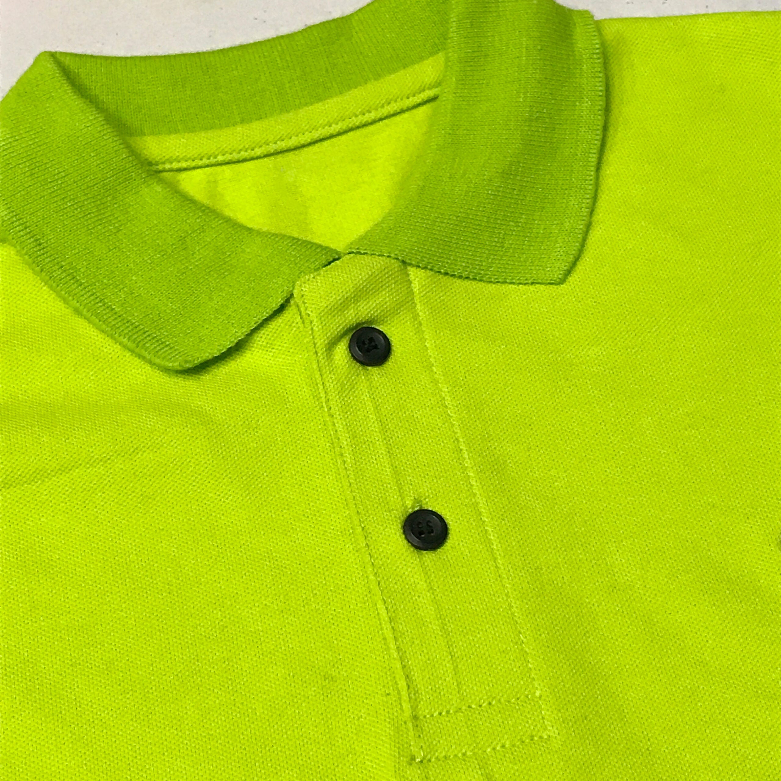 Neon Green Men s Polo Shirt